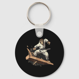 Llavero Mono de Taekwondo Artes Marciales Kickboxing Judo