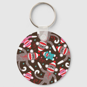 Llavero Mono del calcetín