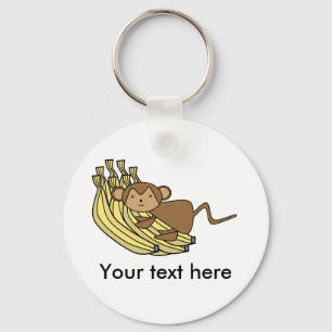 Llavero Mono en plátanos