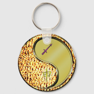 Llavero Mono sagitario y Metalizado