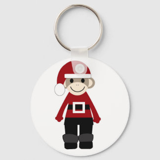 Llavero Mono Santa Sock