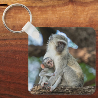 Llavero Mono Vervet, Naturaleza Suave
