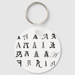 Llavero Monograma "A"