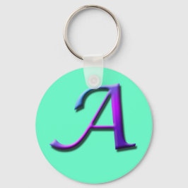 Llavero Monograma A Keychain