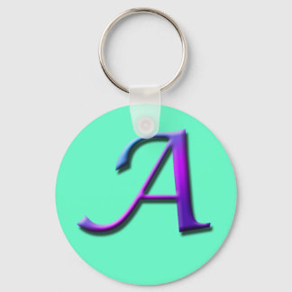 Llavero Monograma A Keychain