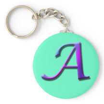 Monograma A Keychain