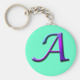 Llavero Monograma A Keychain