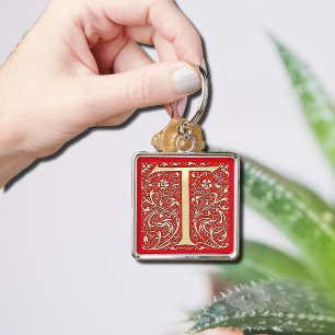 Llavero Monograma antiguo T