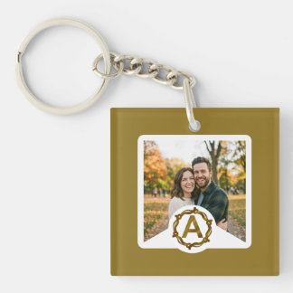 Llavero Monograma de Artesano Personalizado A | Marco de M