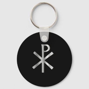 Llavero Monograma de Cristo - rho de la ji
