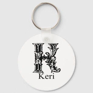 Llavero Monograma de fantasía: Keri