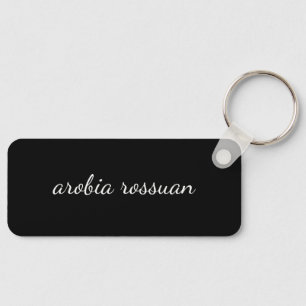 Llavero Monograma de moda   Diseño personalizado de escrit