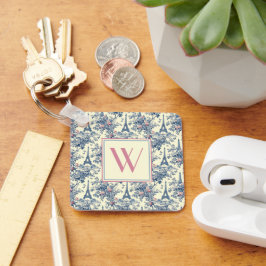 Llavero Monograma de tocador parisino de Preppy