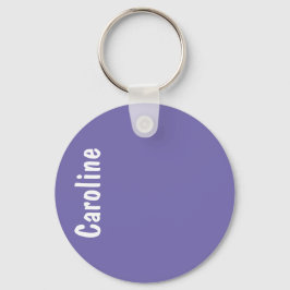 Llavero Monograma elegante de escritura de firma