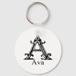 Llavero Monograma Fancy: Ava