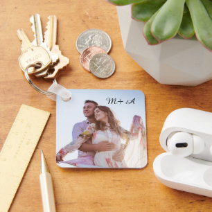 Llavero Monograma fotográfico personalizado
