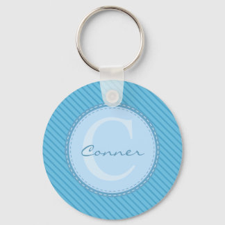 Llavero Monograma personal de Baby Blue Personalizado