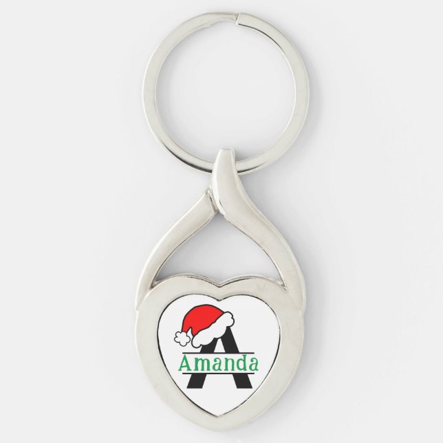 Llavero Monograma personalizado Navidades Monogramados Per (Anverso)