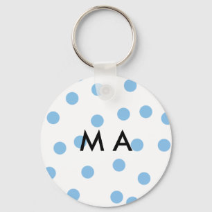 Llavero Monograma simple añade tu letra nombre hombre mini