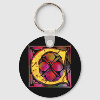 Llavero Monograma: Stainglass C