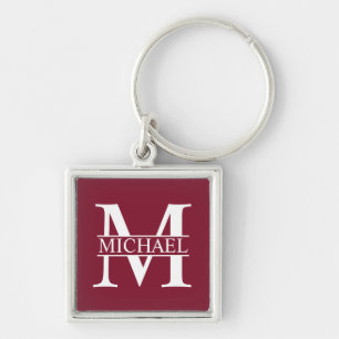 Llavero Monograma y nombre personalizados