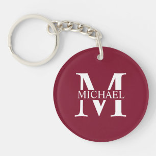 Llavero Monograma y nombre personalizados