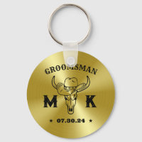 Monogramas personalizados salvajes de Cowboy occid