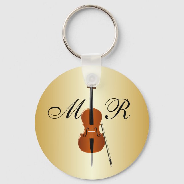 Llavero Monogramed Cello (Anverso)