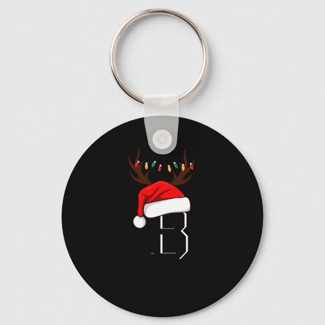 Llavero Monogrammed Family Christmas Matching Outfits  (Anverso)