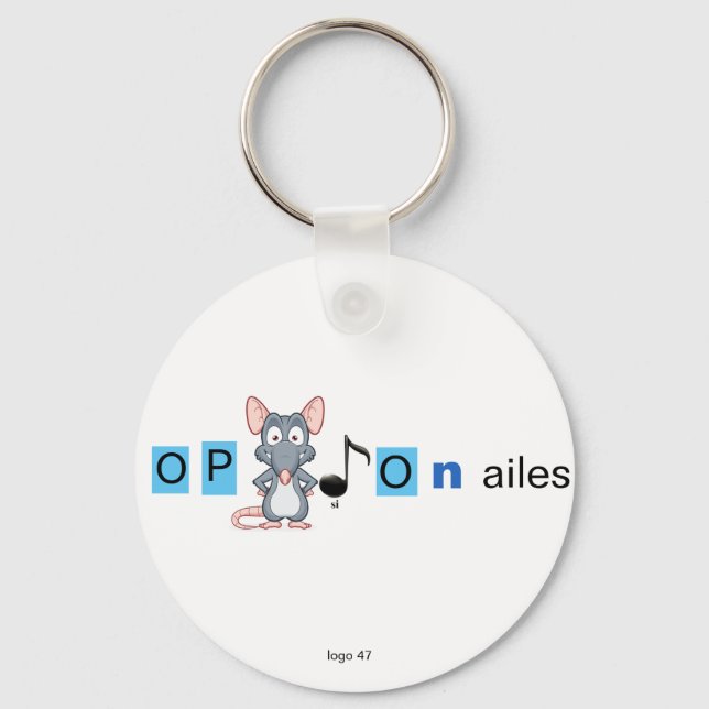 Llavero Monogramo de Porte-clé (Anverso)