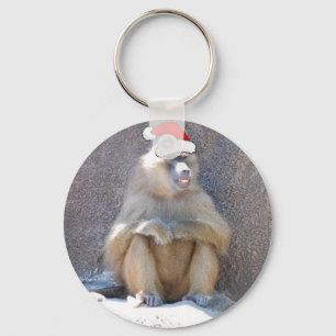 Llavero Monos y babuinos navidades