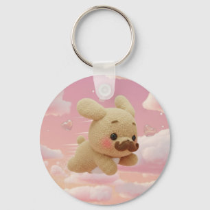 Llavero Monsieur Dog: Kanji japonés personalizado Yumekawa
