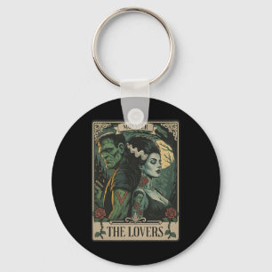 Llavero Monster Amantes Tarot Card Gótico Frankenstein Hal