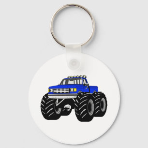 LLAVERO MONSTER TRUCK AZUL