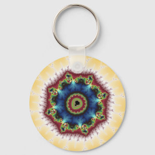 Llavero Monstruo - Arte fractal