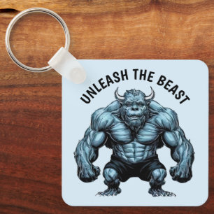 Llavero Monstruo de cuernos