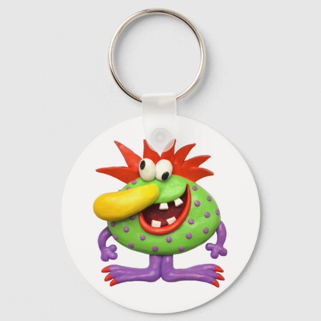 Llavero Monstruo de la nariz amarilla (Anverso)