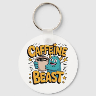 Llavero Monstruo del café