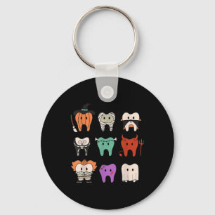 Llavero Monstruos de higiene dental divertidos y lindos Eq