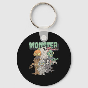 Llavero Monstruoso Mash de Monstruos Divertidos y Lindos d
