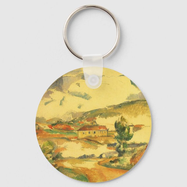 Llavero Mont Sainte Victoire de Paul Cezanne, Arte de époc (Anverso)