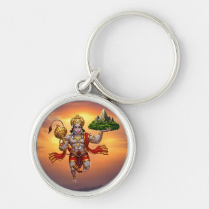 Llavero Montaña de elevación de vuelo Lord Hanuman