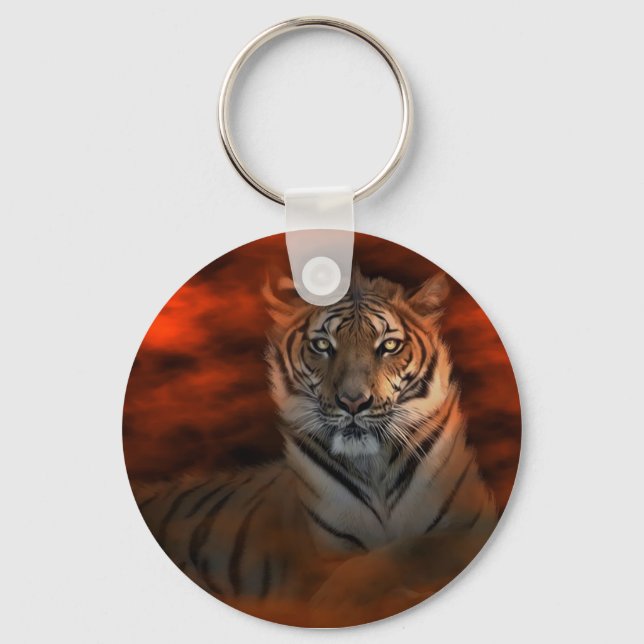 Llavero Montaña de fuego (Anverso)