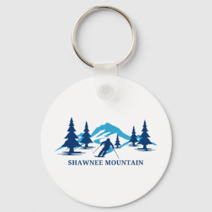 Llavero montaña Shawnee Pennsylvania estación de esquí esq