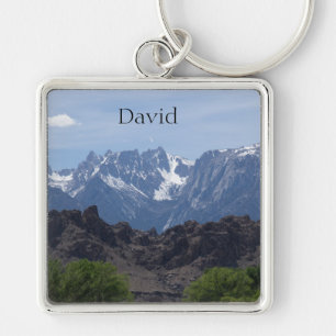 Llavero Montañas coronadas de nieve de Lone Pine