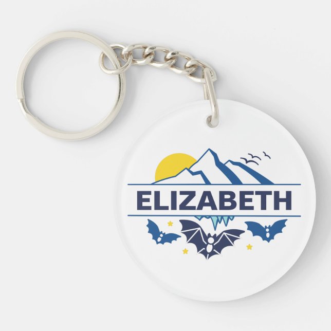 Llavero Montañas Cuevas Adventure - Espeleología al aire l (Frente)