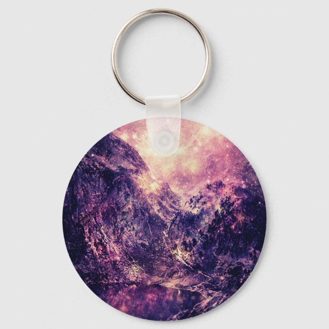 Llavero Montañas Galaxy (Anverso)