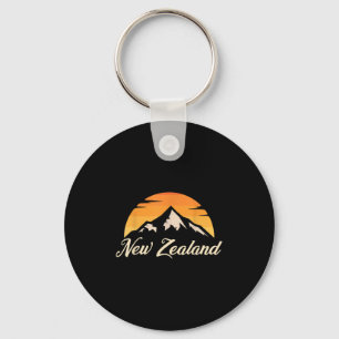Llavero Montañas Kiwi Amante Rugby Regalo Nueva Zelanda