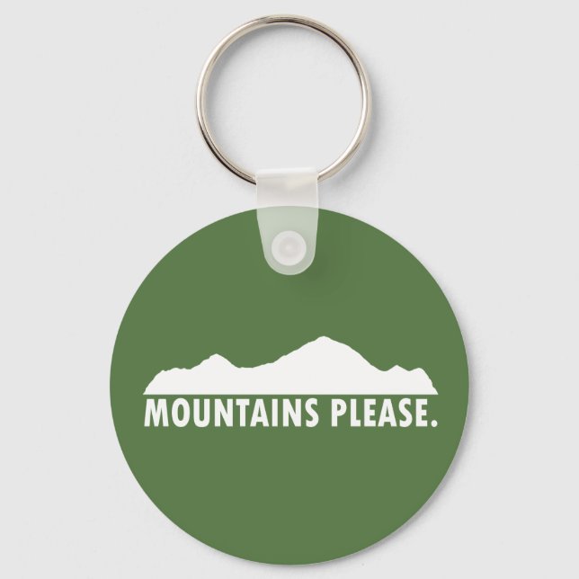 Llavero Montañas Por Favor (Anverso)