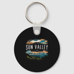 Llavero Montañas Sun Valley Idaho Senderismo Al Aire Libre